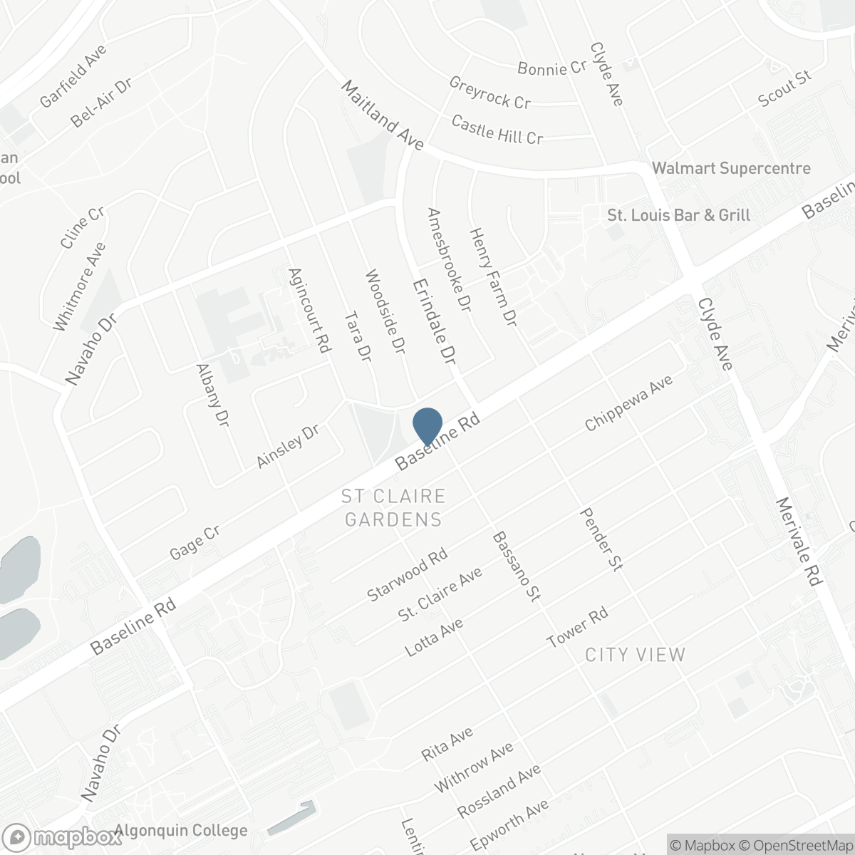 1625 BASELINE ROAD, Ottawa, Ontario K2C 0B6